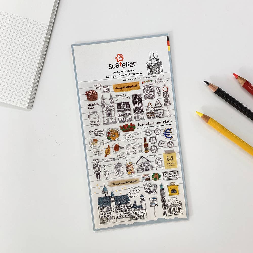 Daily Deco Stickers - Frankfrut Am Main
