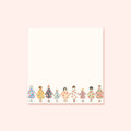 Floral Village Sticky Notes