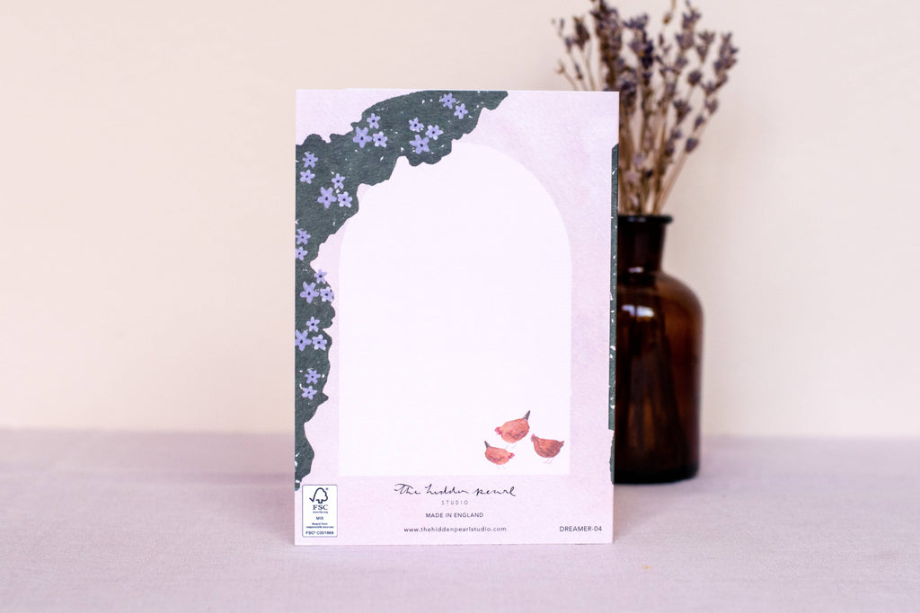 Happy New Home Arch Window Moving Card