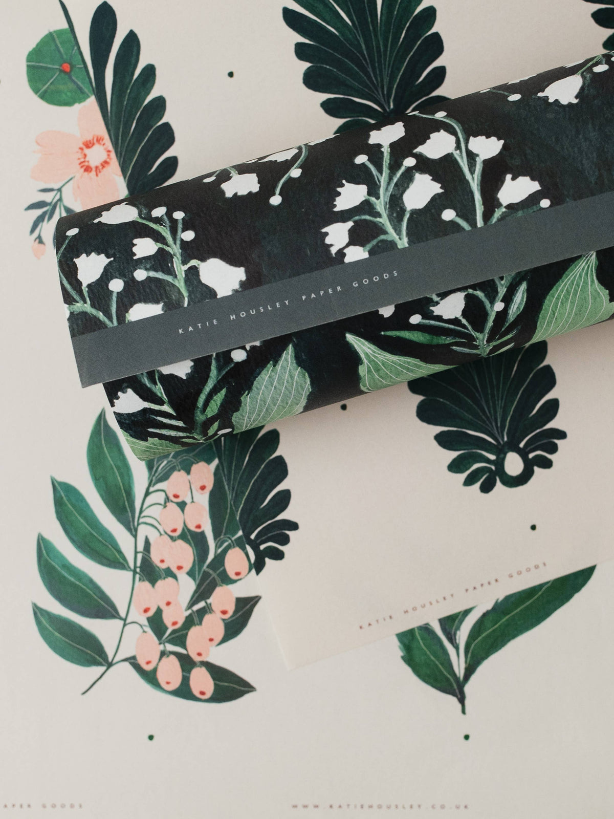 Lily of the Valley Botanical Luxury Gift Wrap Papers