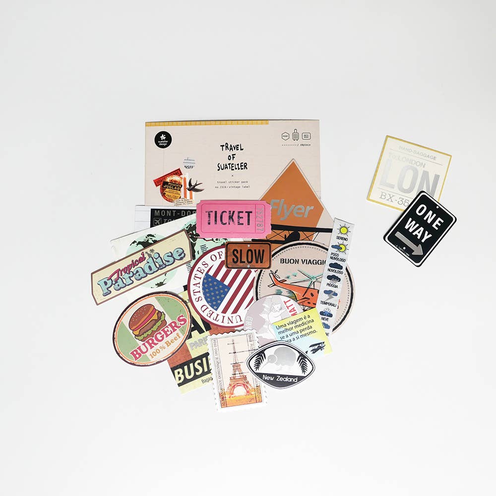 Design Stickers - Vintage Label