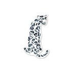 Floral Leopard Vinyl Sticker
