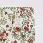 Block Printed Gift Bag - Pomegranate Cherry