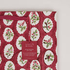 Block Printed Gift Bag - Scallop Tiles