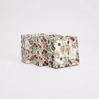 Block Printed Gift Bag - Pomegranate Cherry