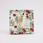 Block Printed Gift Bag - Pomegranate Cherry