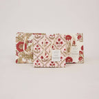 Block Printed Gift Bag - Wild Rose