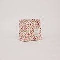 Block Printed Gift Bag - Floral Lattice