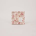 Block Printed Gift Bag - Floral Lattice