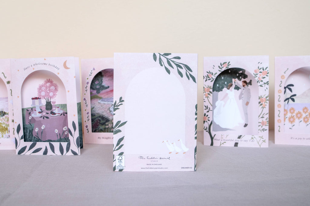 Sweetest Little Baby Arch Window New Baby Card