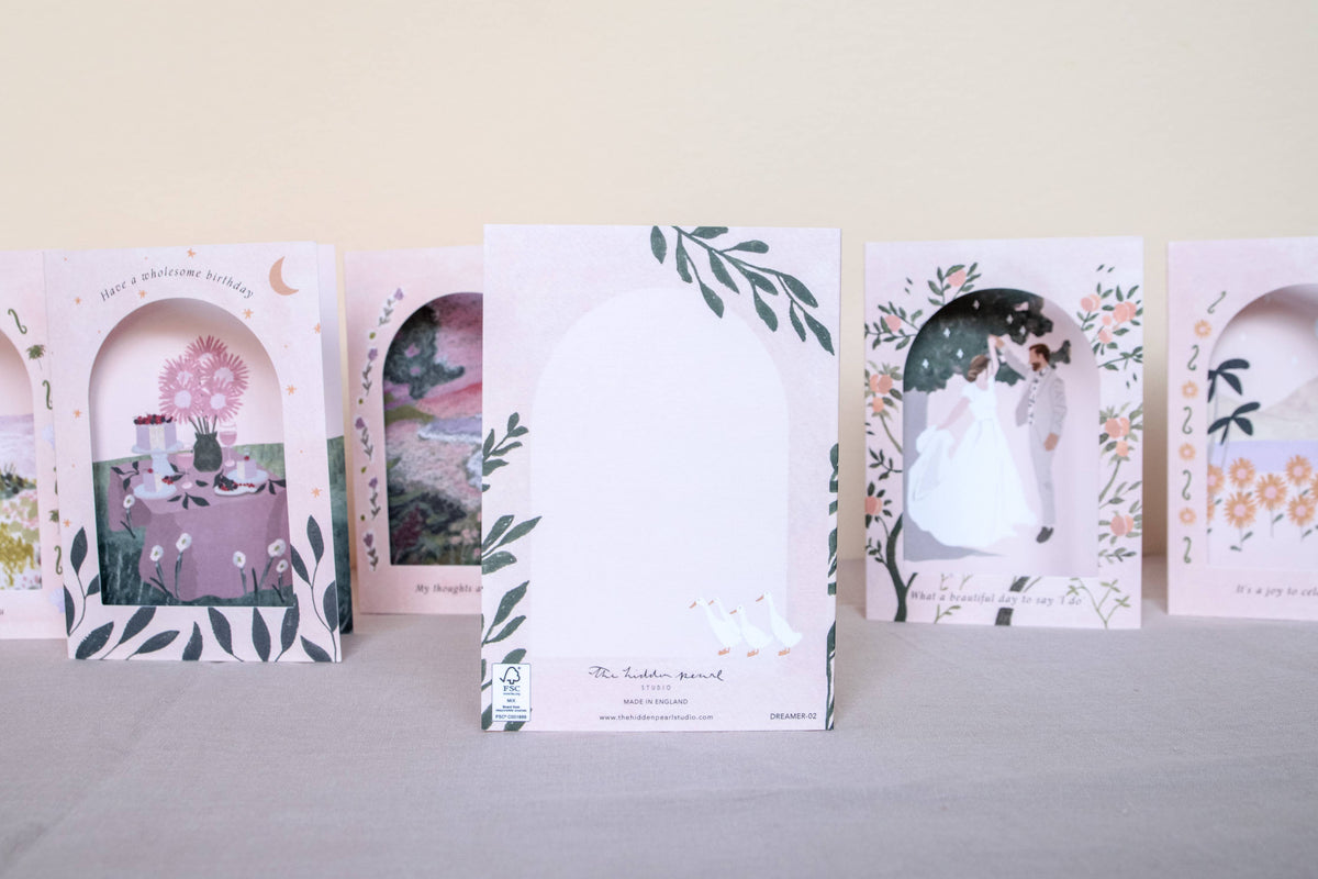 Sweetest Little Baby Arch Window New Baby Card