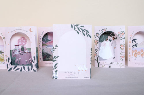Sweetest Little Baby Arch Window New Baby Card