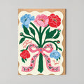 Peony Bouquet Birthday Card