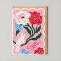 White Bird Congratulations Card