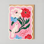 White Bird Congratulations Card