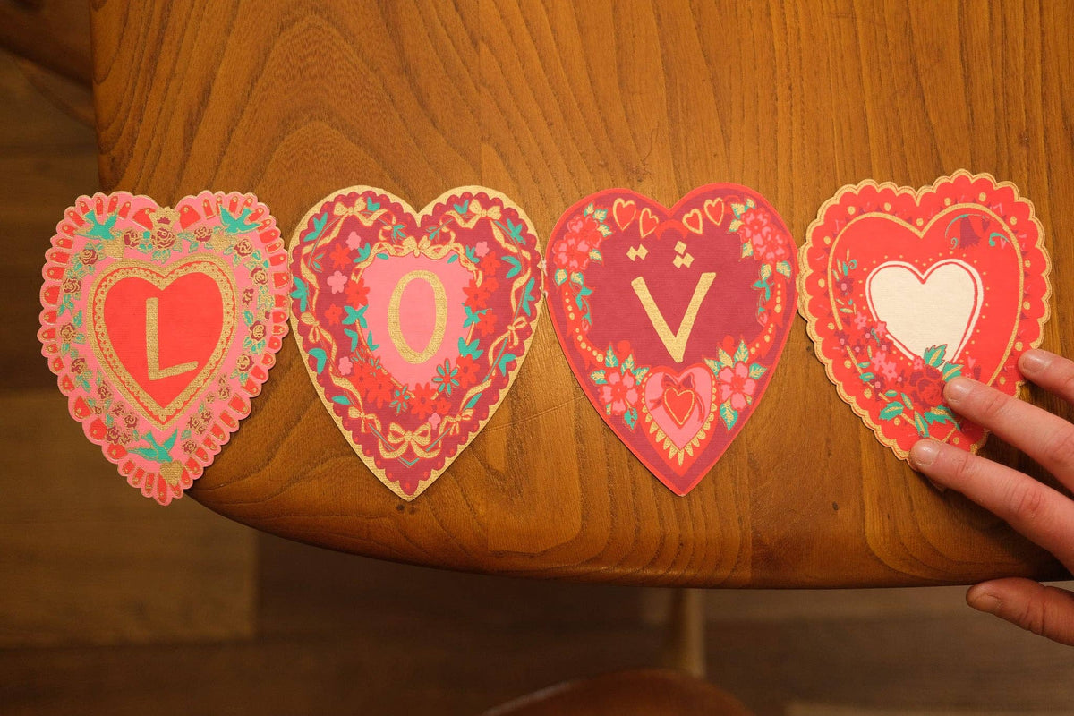 Love Concertina Greeting Card