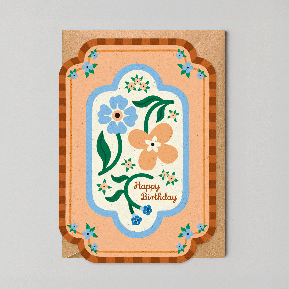 Meadow Tile Birthday Card