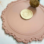 Silicone Wax Seal Mat in Dusky Rose