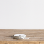 Cream & Black 'Merry Christmas' Cursive Ribbon