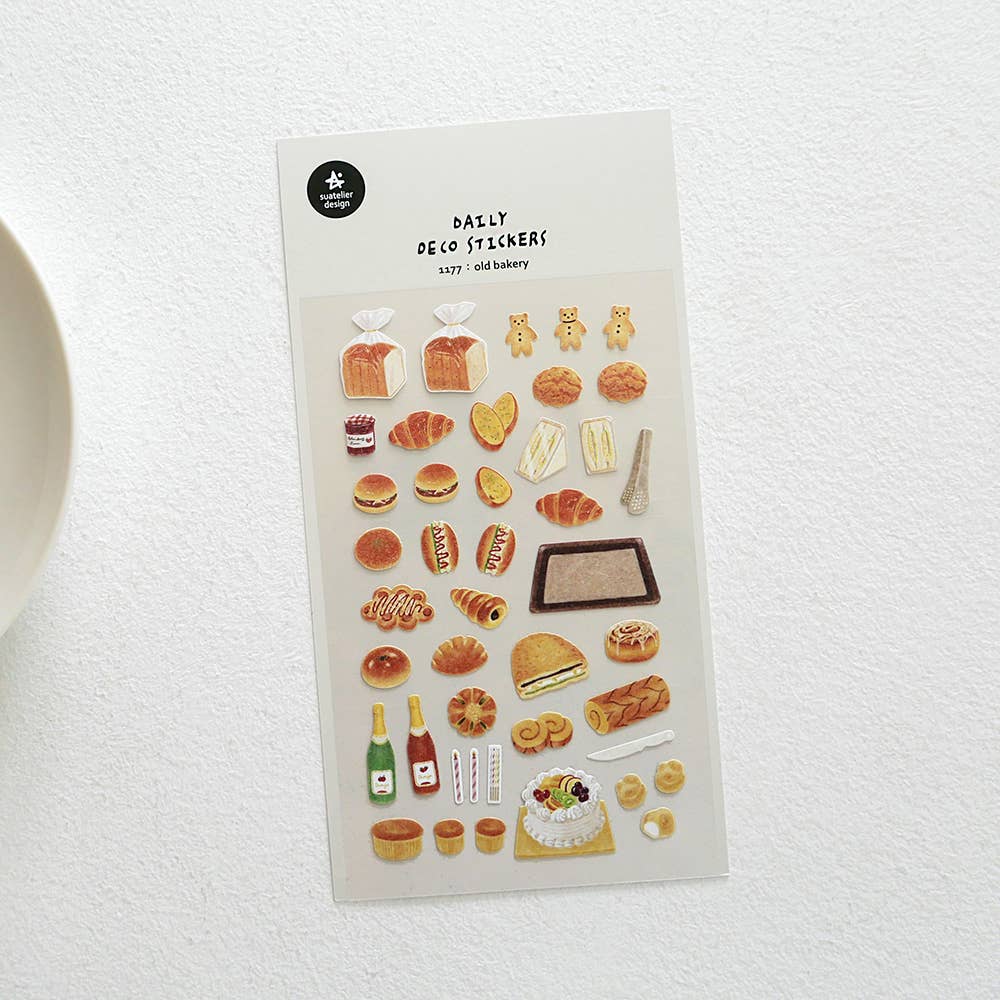 Daily Deco Stickers - Old bakery