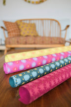 Teal Stars Wrapping Paper