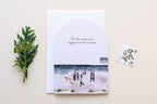 'Family Christmas Walks' Beach Christmas Card