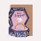 Engagement Ring Box Card