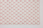 Block Printed Wrapping Paper Sheets - Bows Christmas Pudding