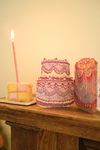 Birthday Cake Concertina Greeting Card