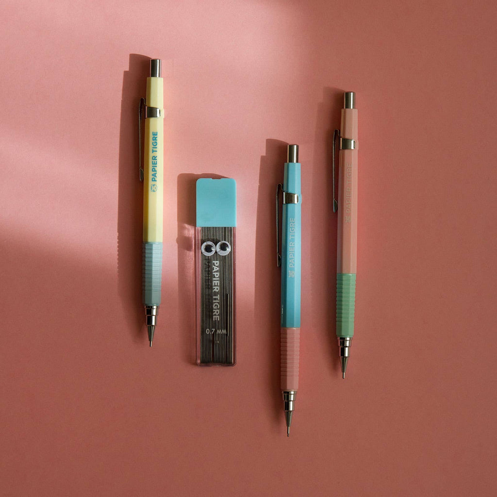 Retro Mechanical Pencil: Pink/Blue