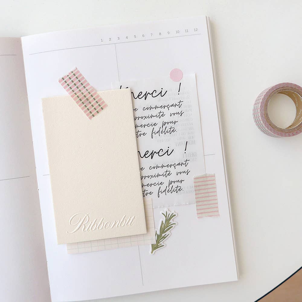 Washi Tape - Pink Stripe