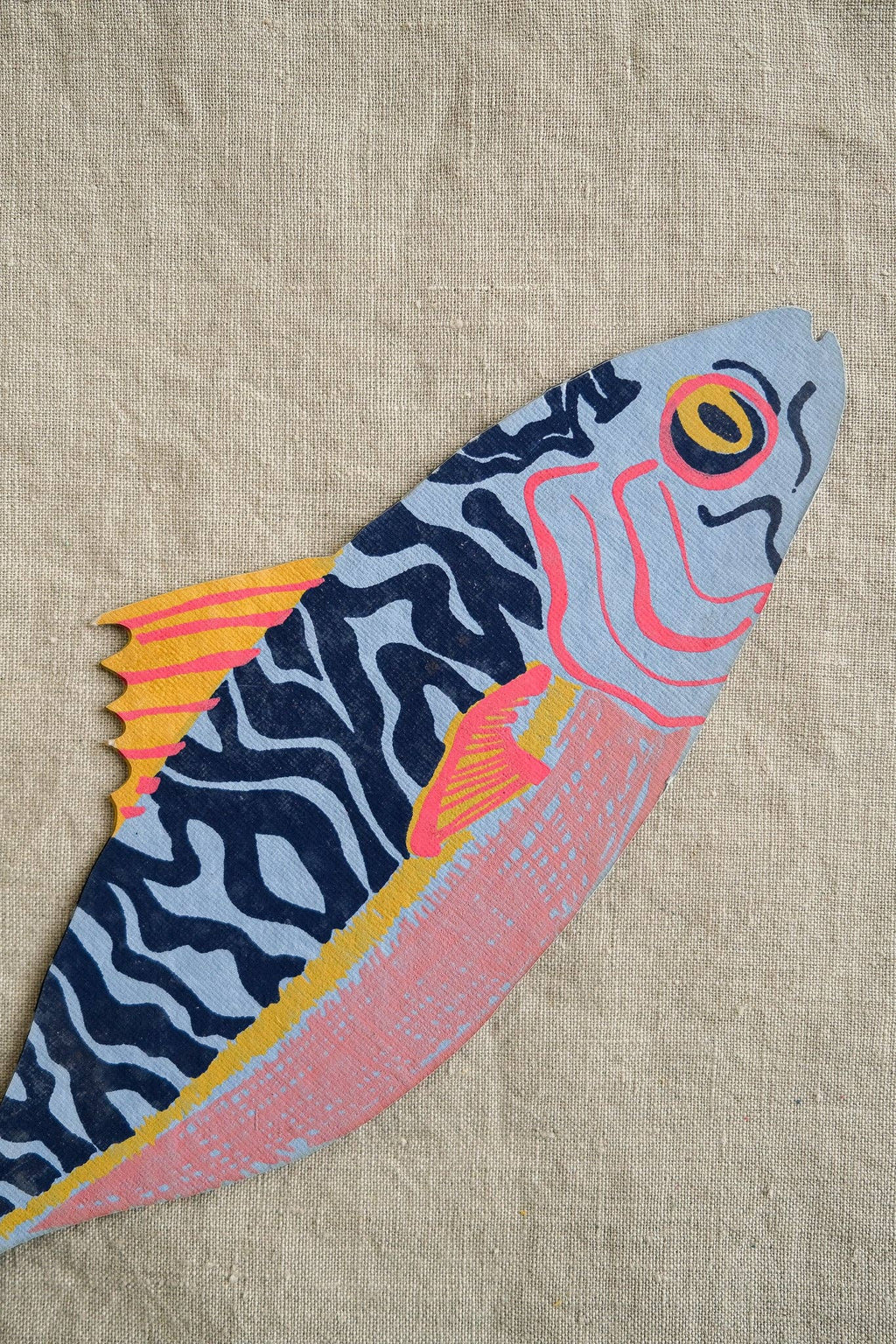 Mackerel Greeting Card