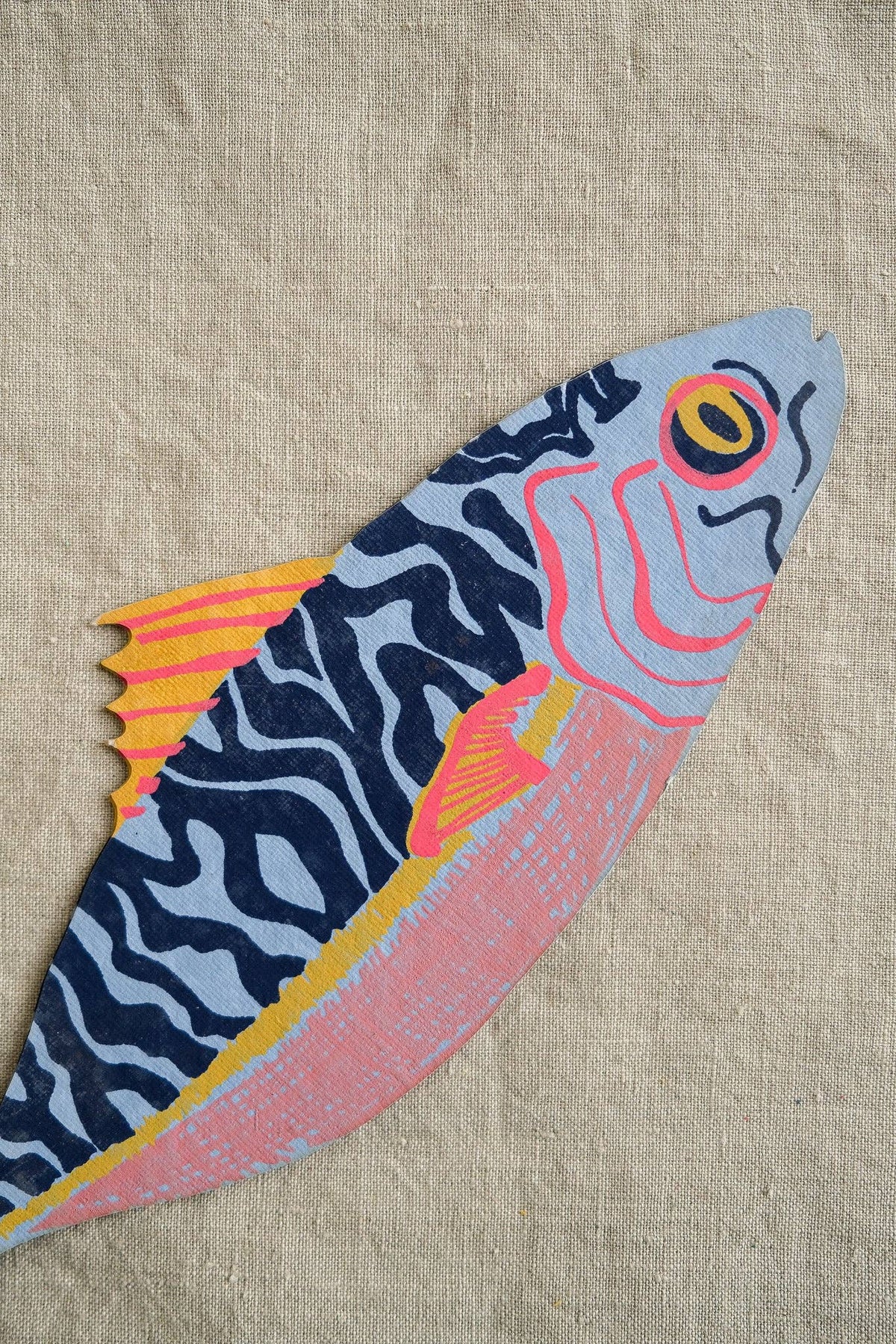 Mackerel Greeting Card