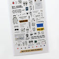 Daily Deco Stickers - Travel Note