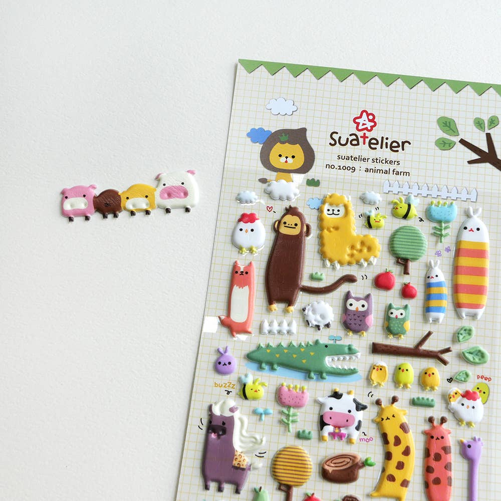 Daily Deco Stickers - Animal Farm