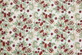 Block Printed Wrapping Paper Sheets - Pomegranate Cherry