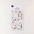 Daily Deco Stickers - In the Library