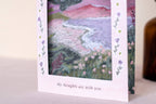 Thinking of you Arch Window Sympathy Card